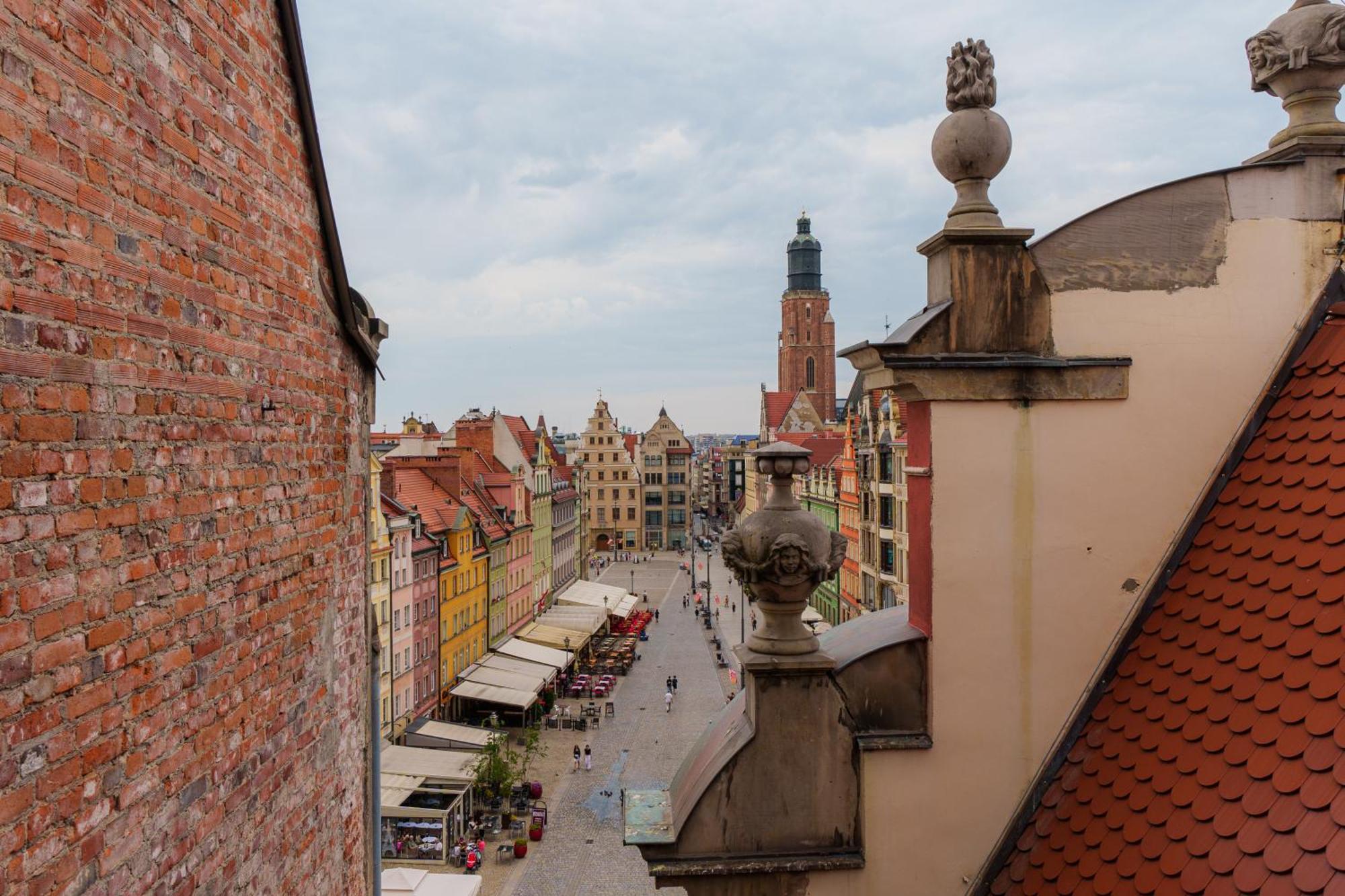 Golden Rooftop Apartment-Oldtown Wrocław Kültér fotó